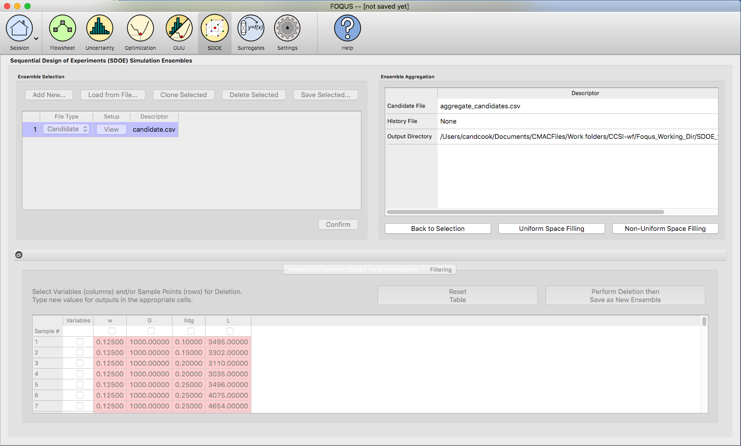 Home Screen