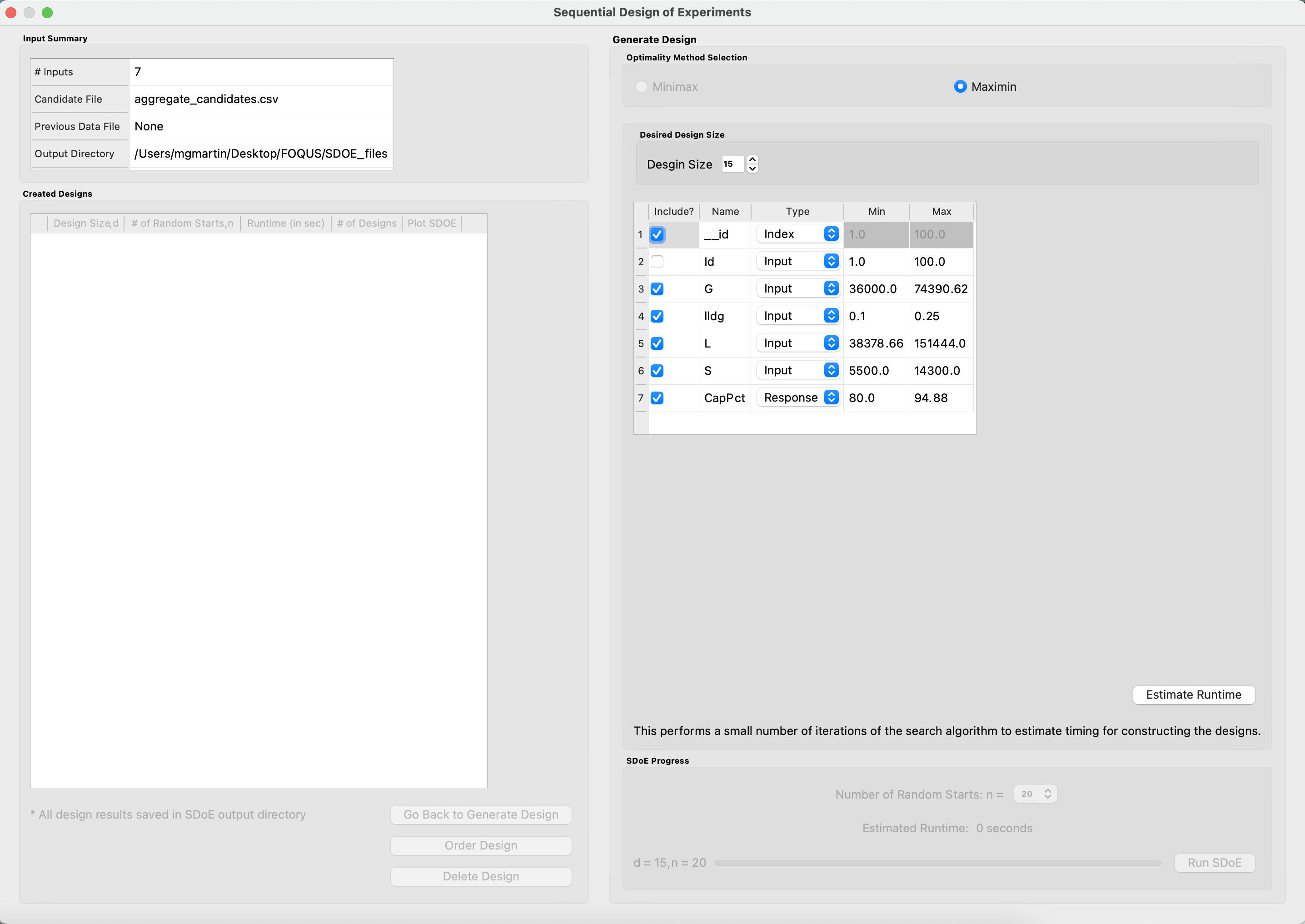 Second Page Design Choices