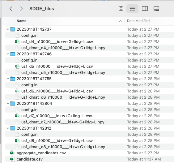 SDOE second window