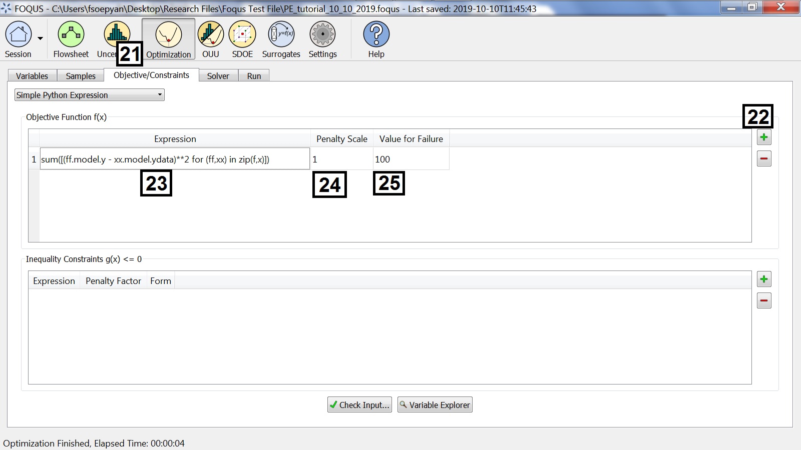 Objective Function